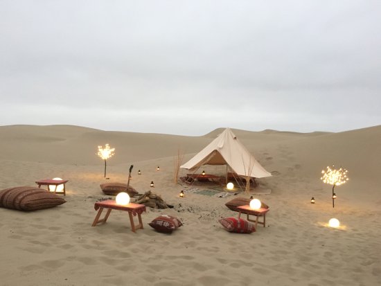 Glamping in Huacachina Oasis