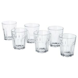 Glass cups (min. 6)