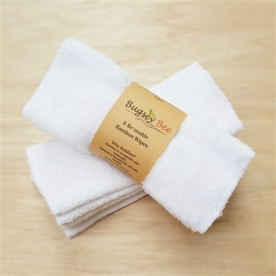 Bugsey Bee Reusable Wipes