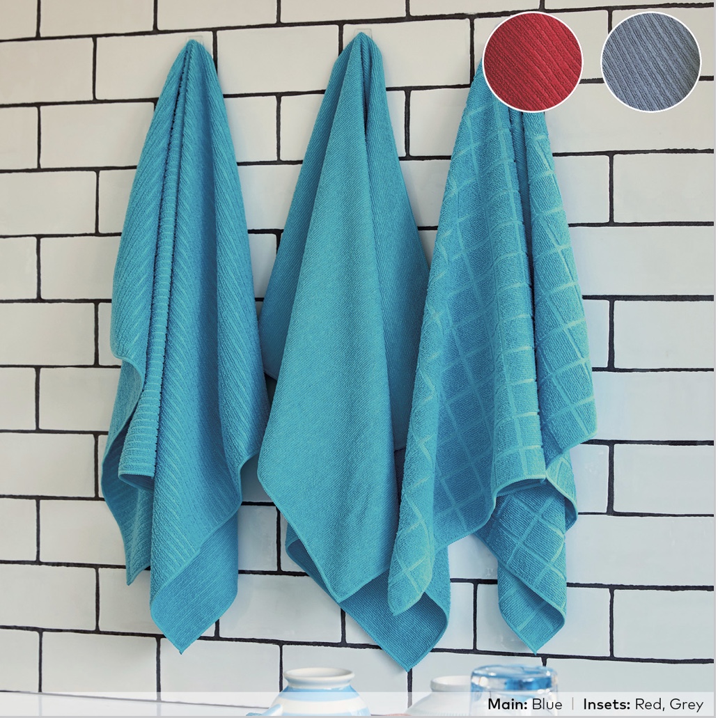 Microfibre kitchen towel set