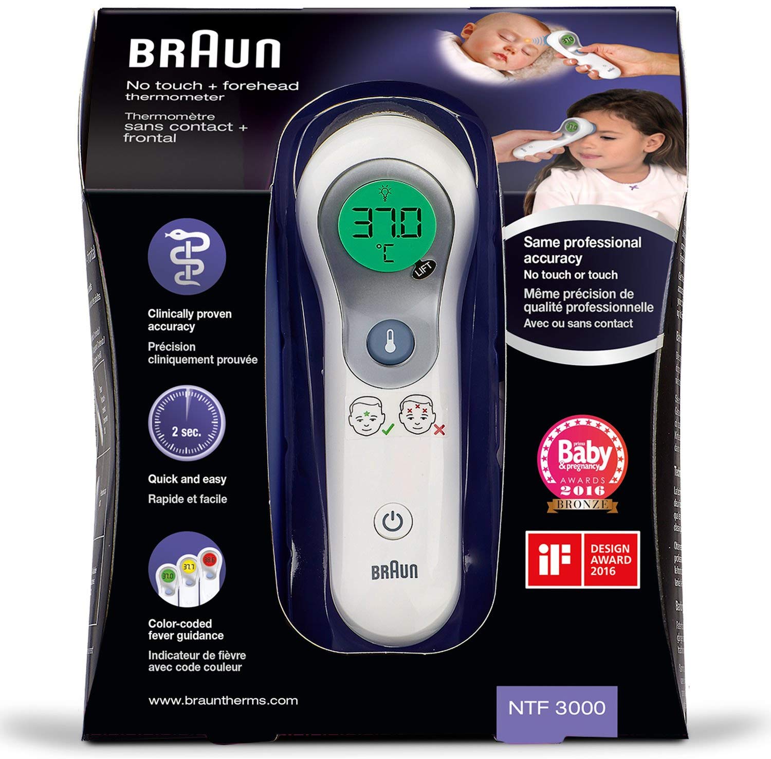 Braun No touch Digital Thermometer