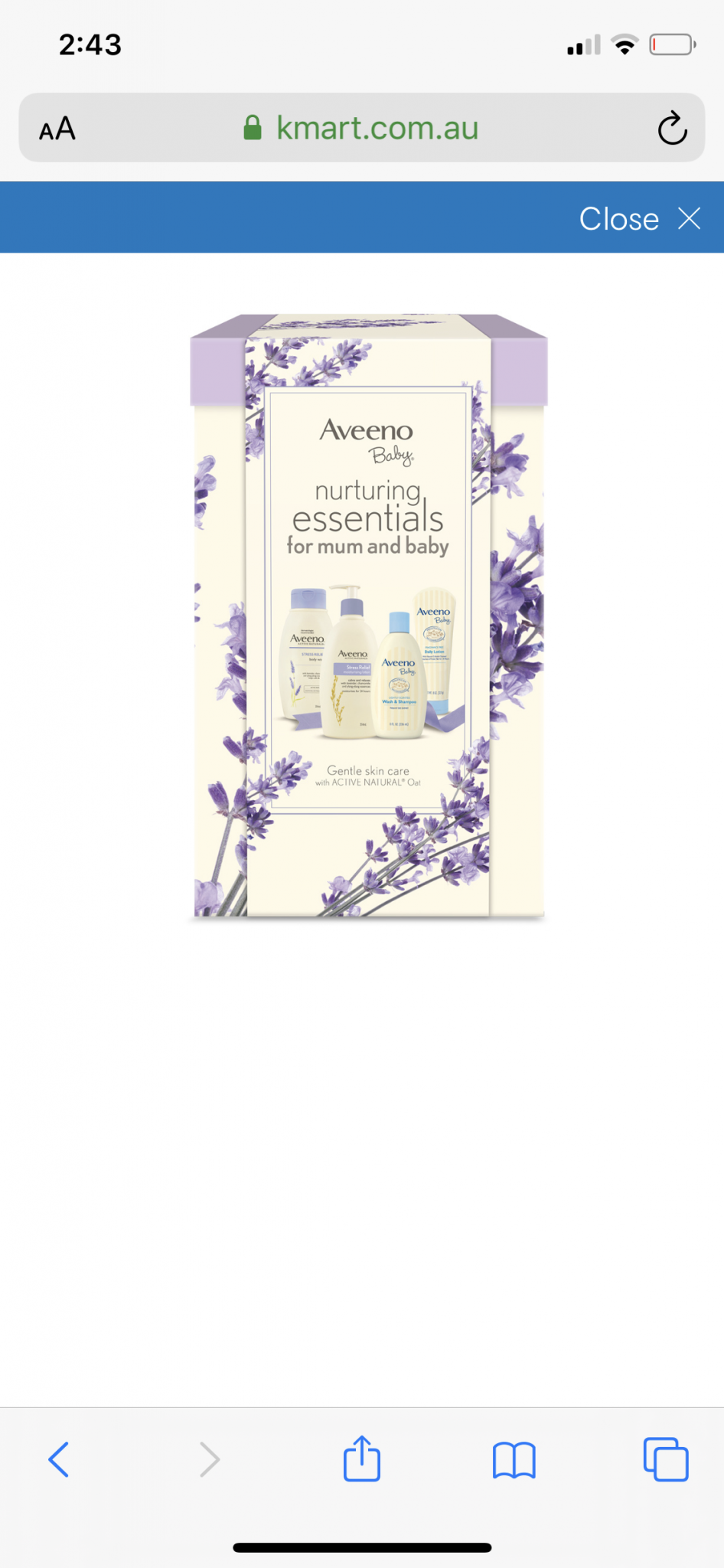 Aveeno Baby Nurturing Essentials for Mum & Baby