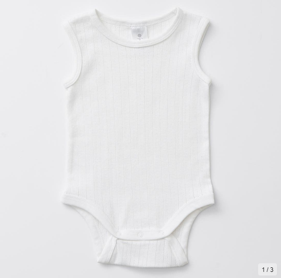 Baby Target Organic Cotton Pointelle Bodysuit $7 each