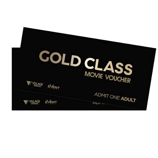 Gold Class tickets for 2