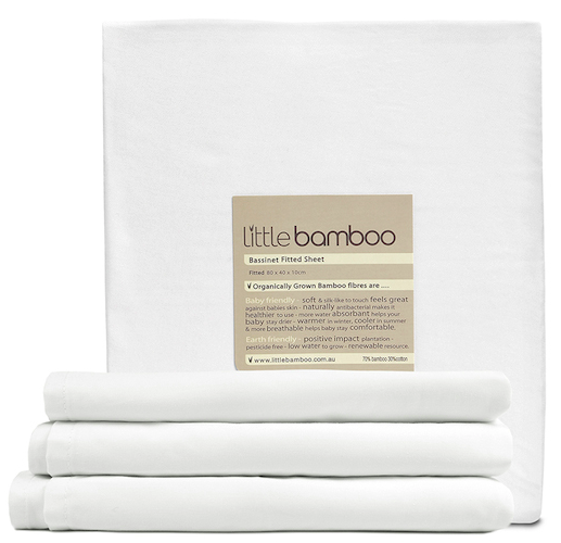 Little Bamboo Bassinet Fitted Sheet