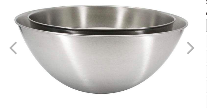 Sori Yanagi Stainless Steel Mixing Bowl