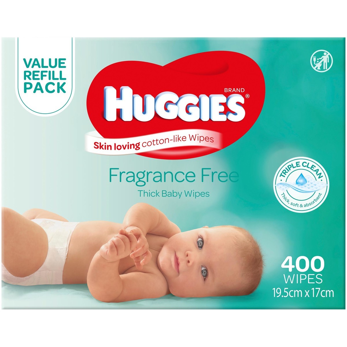 Huggies Fragrance Free Wipes