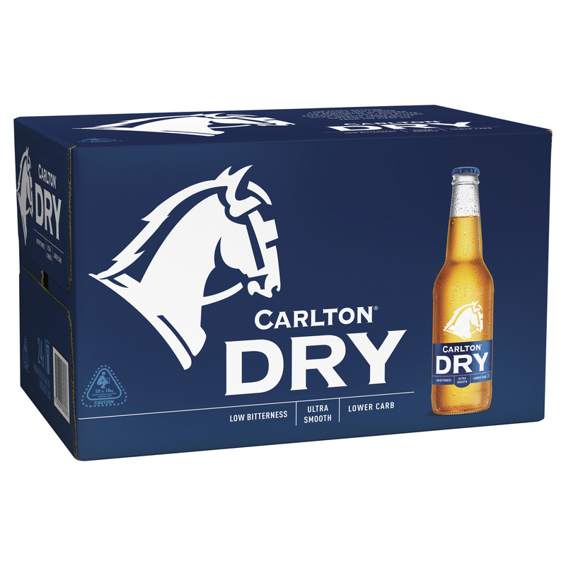 Carlton dry beer