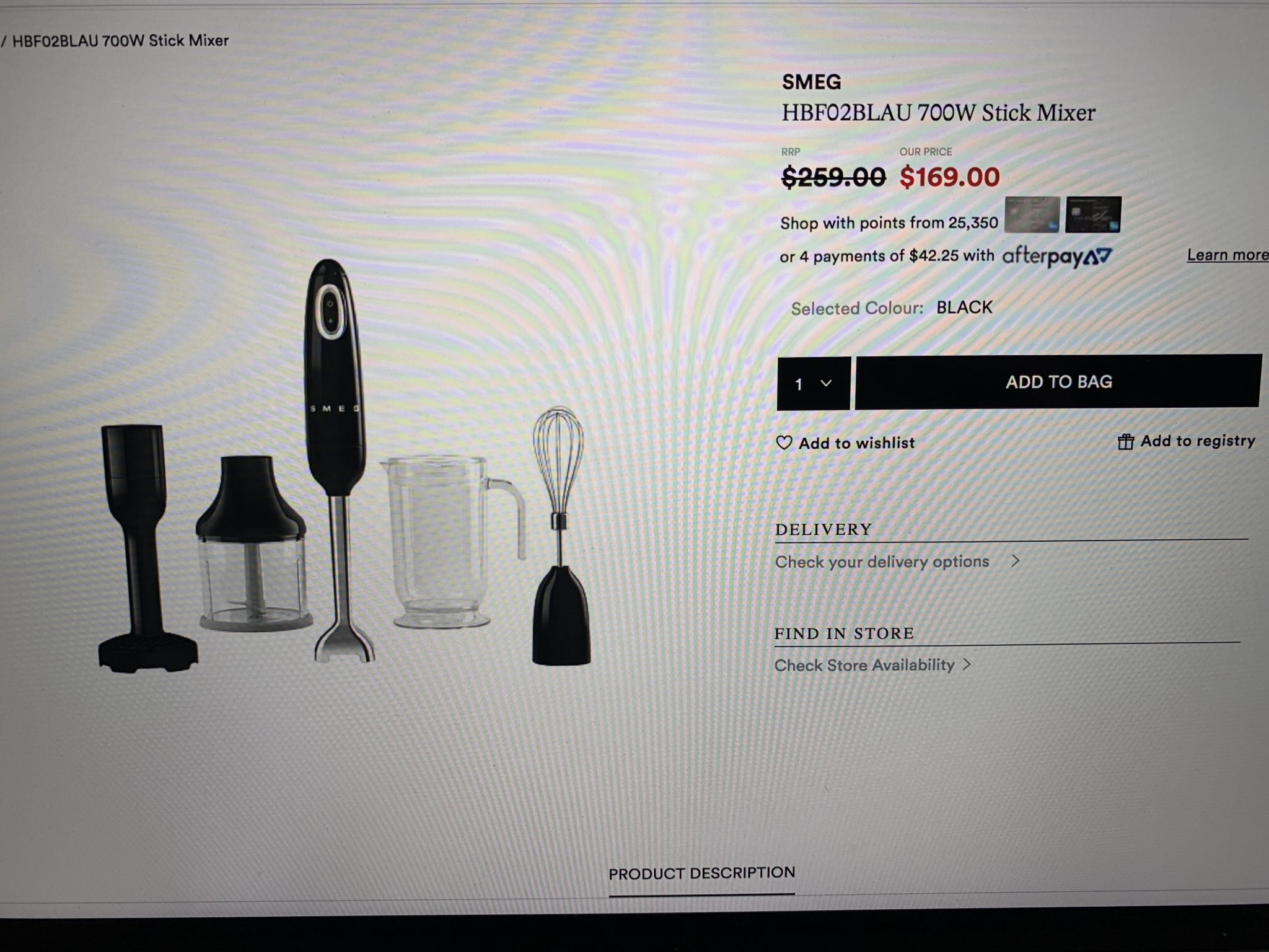 Smeg Stick Mixer