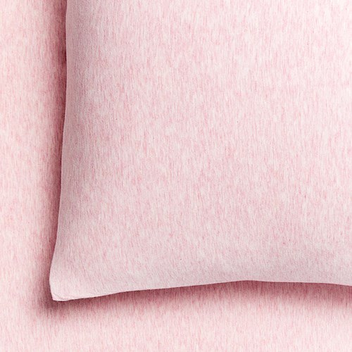 Adairs Jersey Combo Fitted Combo Sheet Set Marle Pink