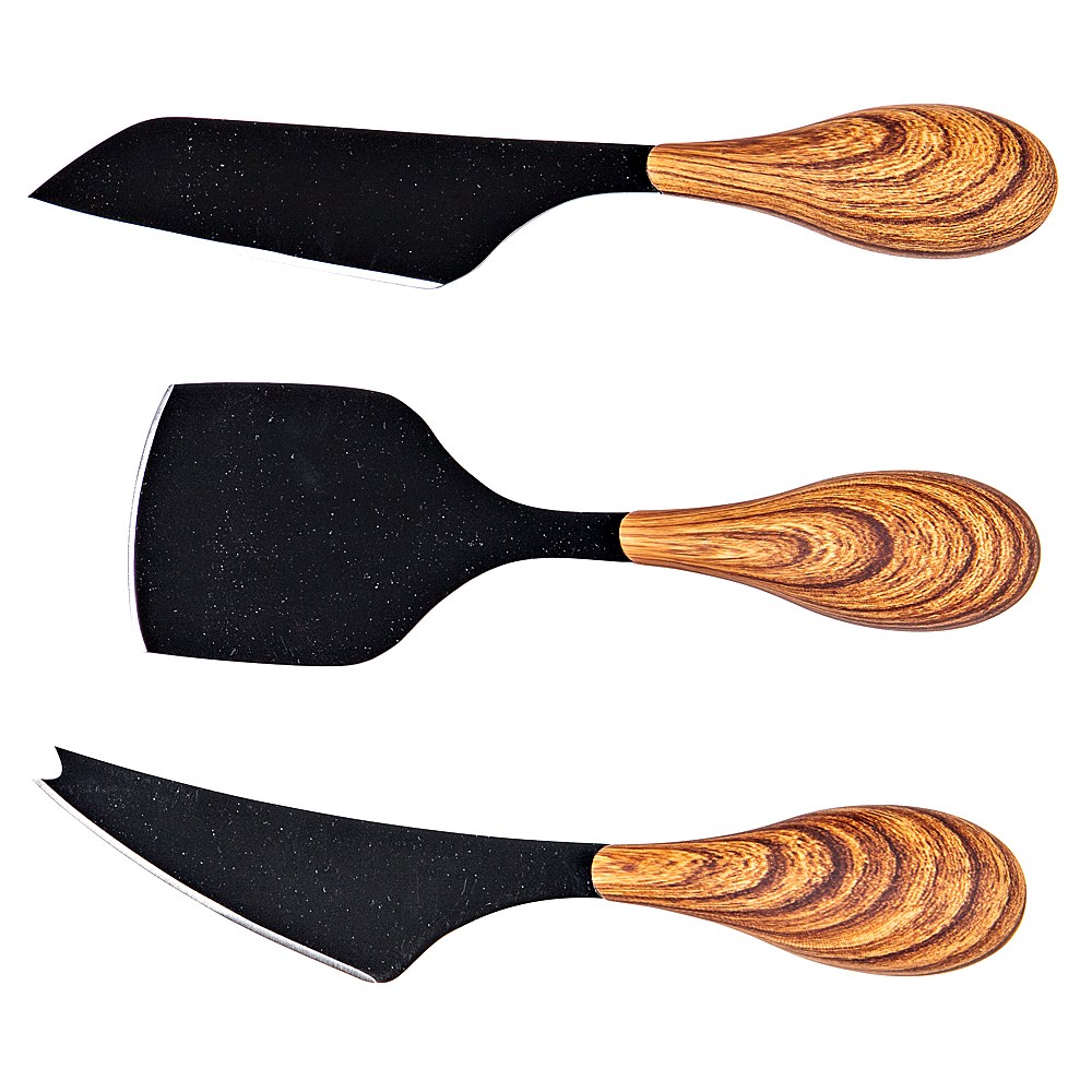House - Alex Liddy Slate & Co Wooden 3 Piece Cheese Set