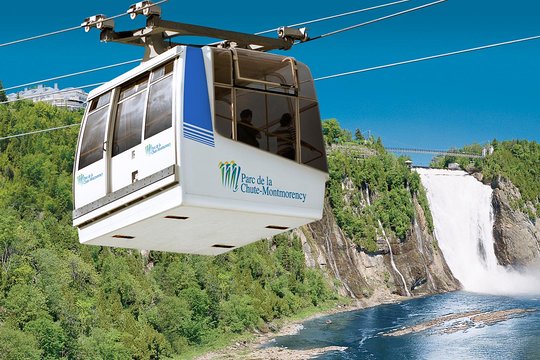 Quebec City Waterfalls Admission and Cable Car