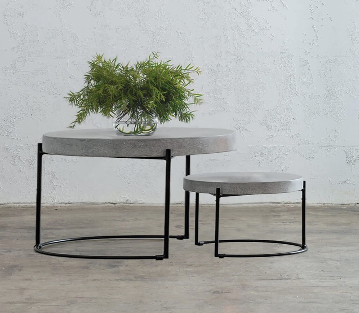Aria Concrete Granite Coffee Table from The Modern