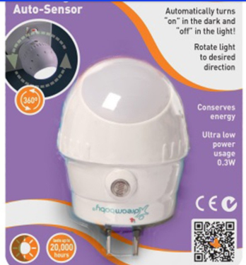 Dreambaby Auto Sensor Swivel Safety Night Light