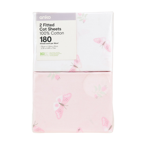 kmart fitted cot sheet