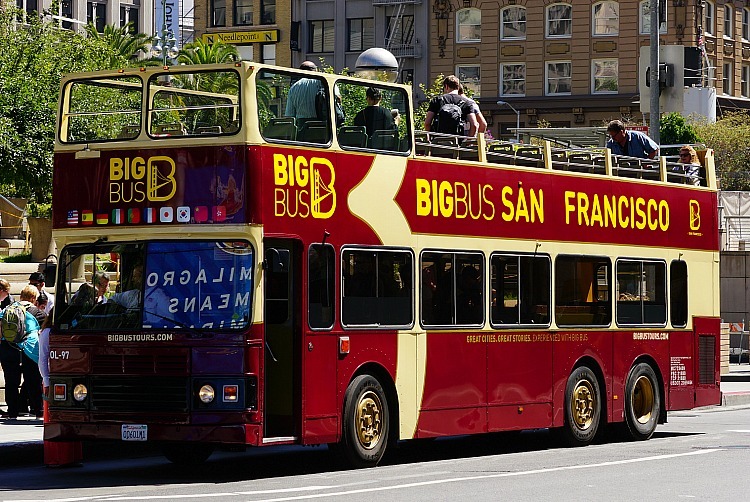 San Francisco Hop-on Hop-off bus