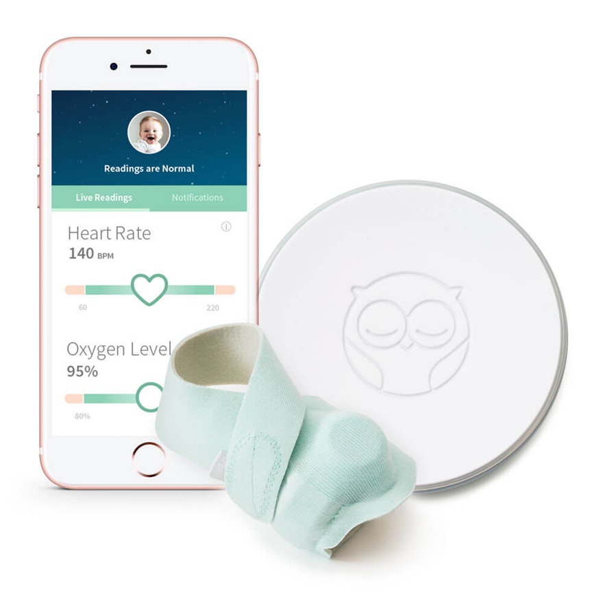 Owlet Smart Sock Baby Monitor Heart Rate