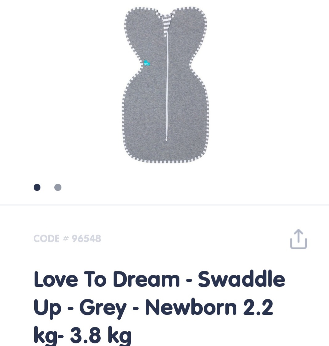 Love to dream swaddle - newborn