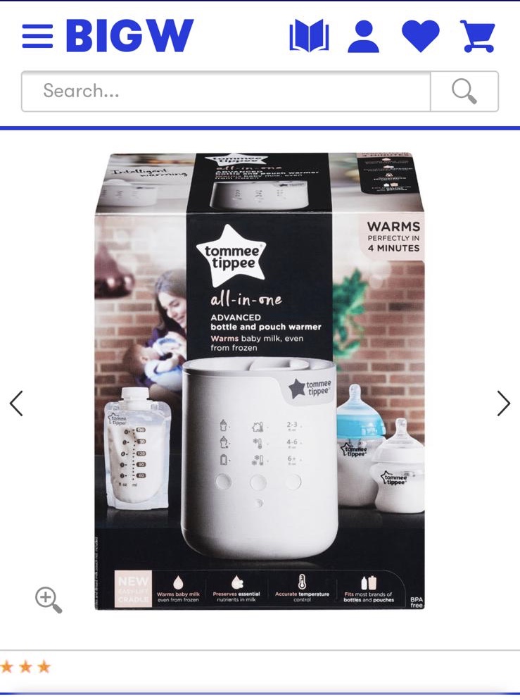 Tommee Tippee Bottle and Pouch Warmer