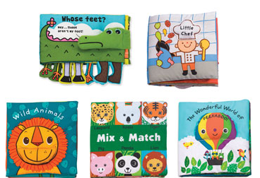 Sensory Washable Cloth Book