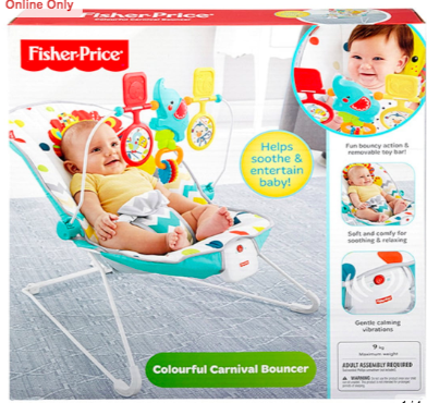 Fisher-Price Colourful Carnival Bouncer