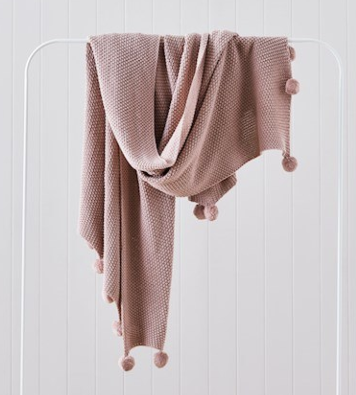 Blush Throw