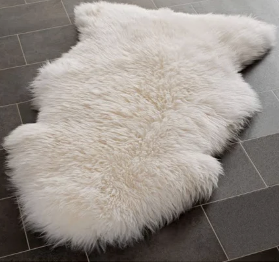 Faux Sheepskin Mat