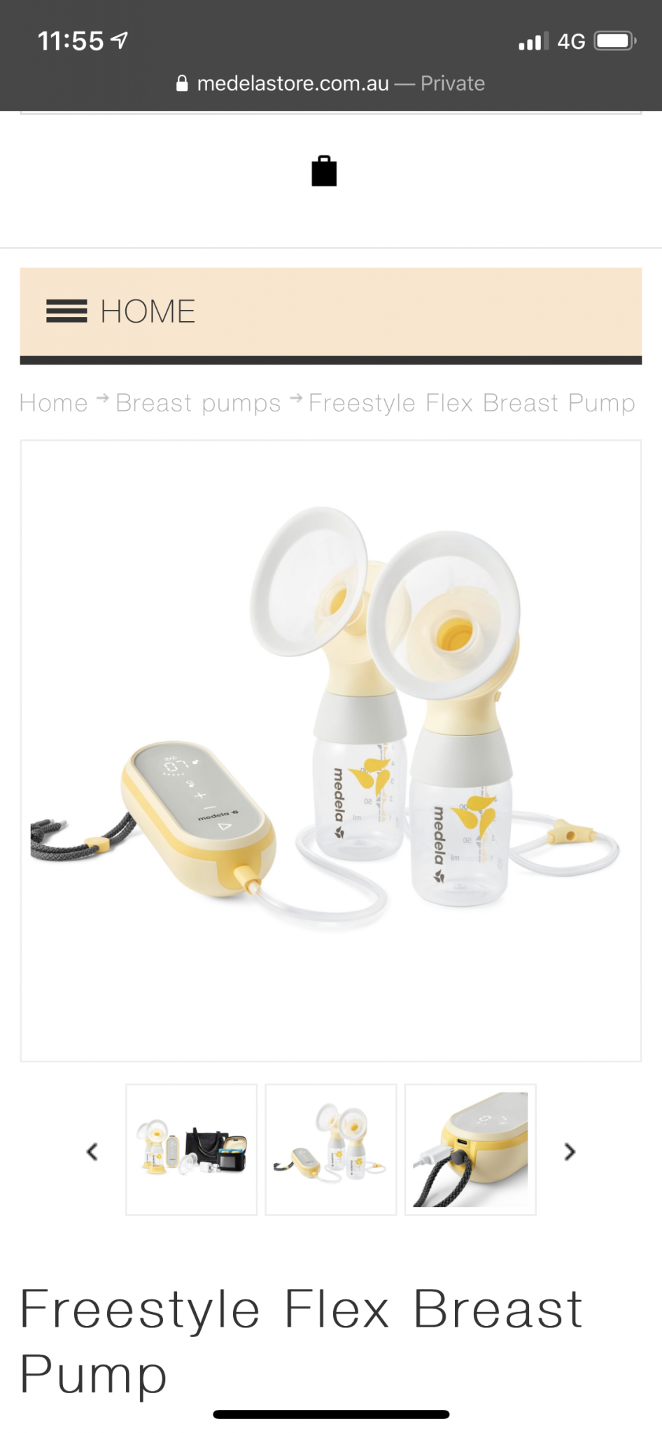 Freestyle Flex Breastpump