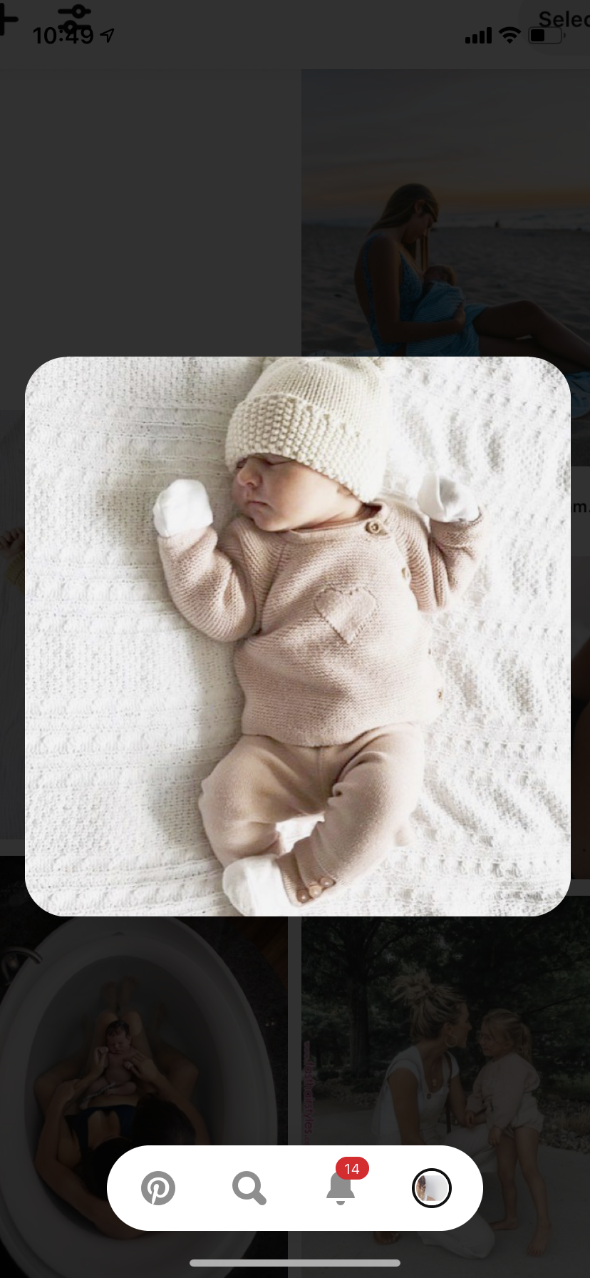 Newborn winter clothes