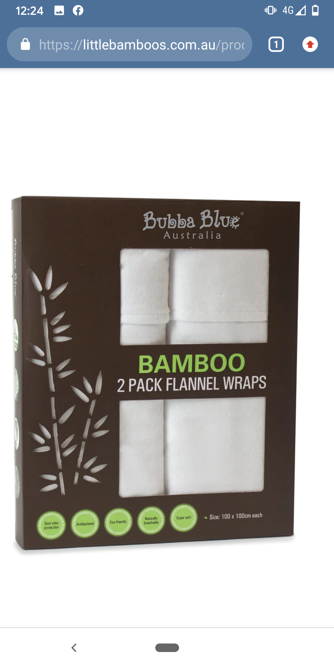 Bamboo baby wraps