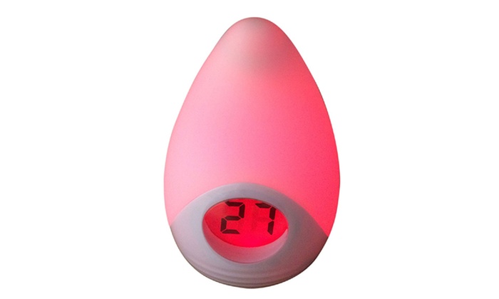 Roger Armstrong Color Change Night Light with Thermometer