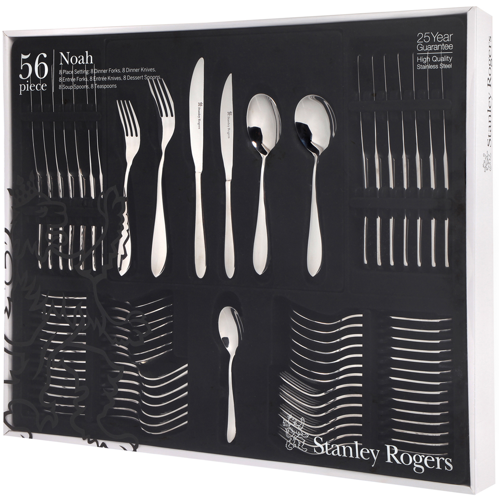 56 Piece Cutlery Set