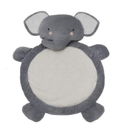 Living Textiles Character Playmat Elephant Grey
