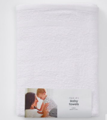 Baby 2 Pack Towels