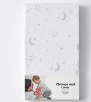 Product Details Change baby in comfort with our printed single jersey change mat, a must-have for every nursery.