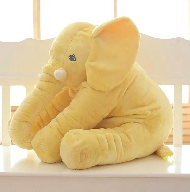 Baby Calm Elephant Pillow