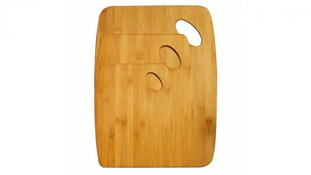 Neoflam Bello Bamboo Cutting Board Set of 3 - Natural