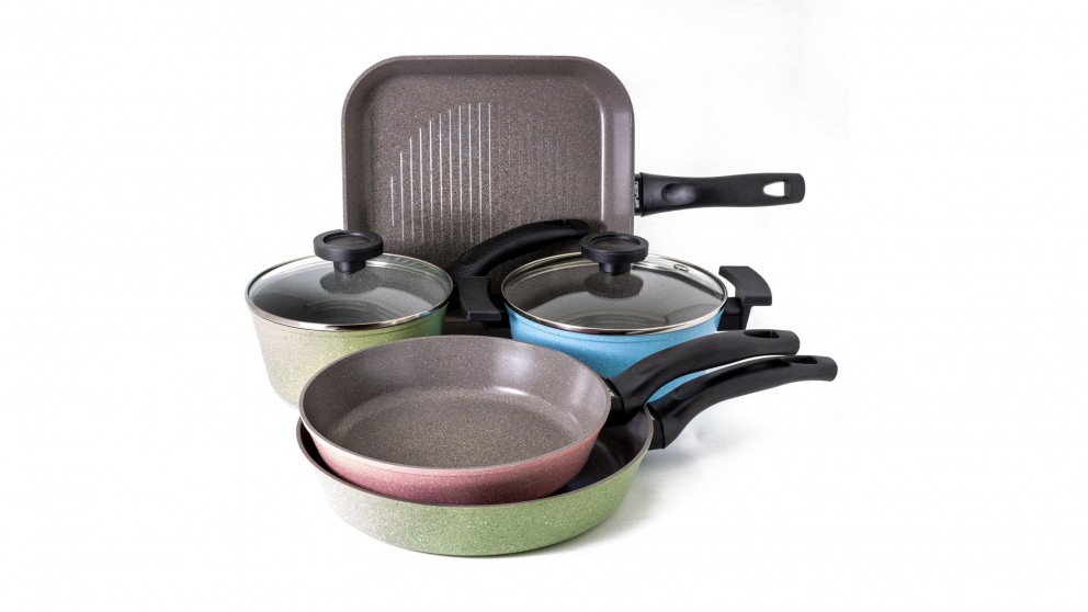 Neoflam Luke Hines Set of 5 Pans with Bonus Pan Protector