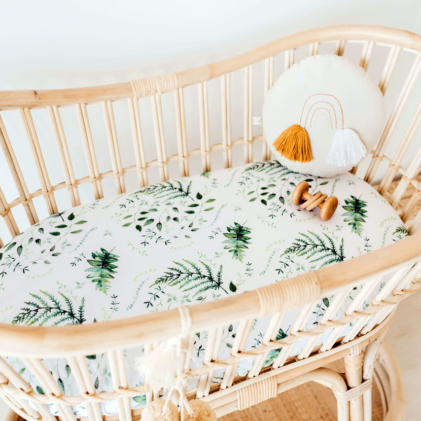 'Enchanted' Bassinet & Change Pad Cover