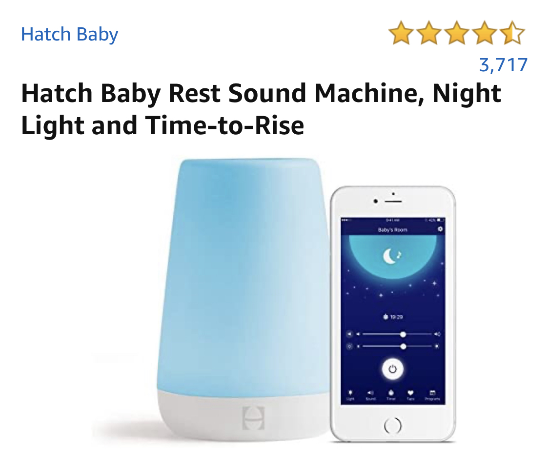 Hatch Baby Night Light Machine