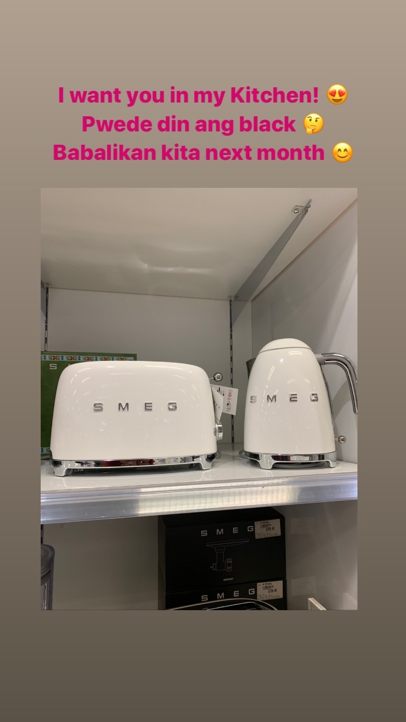 Smeg Kettle and Hot water