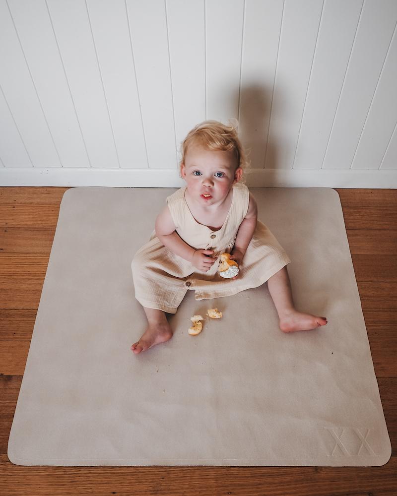 The Alby Soft Spill Mat - Soft Ivory