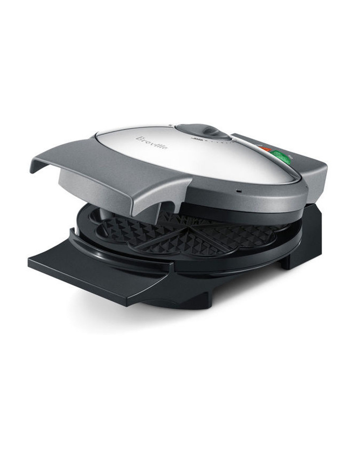 Breville- The Crisp Control Waffle Maker: Stainless Steel
