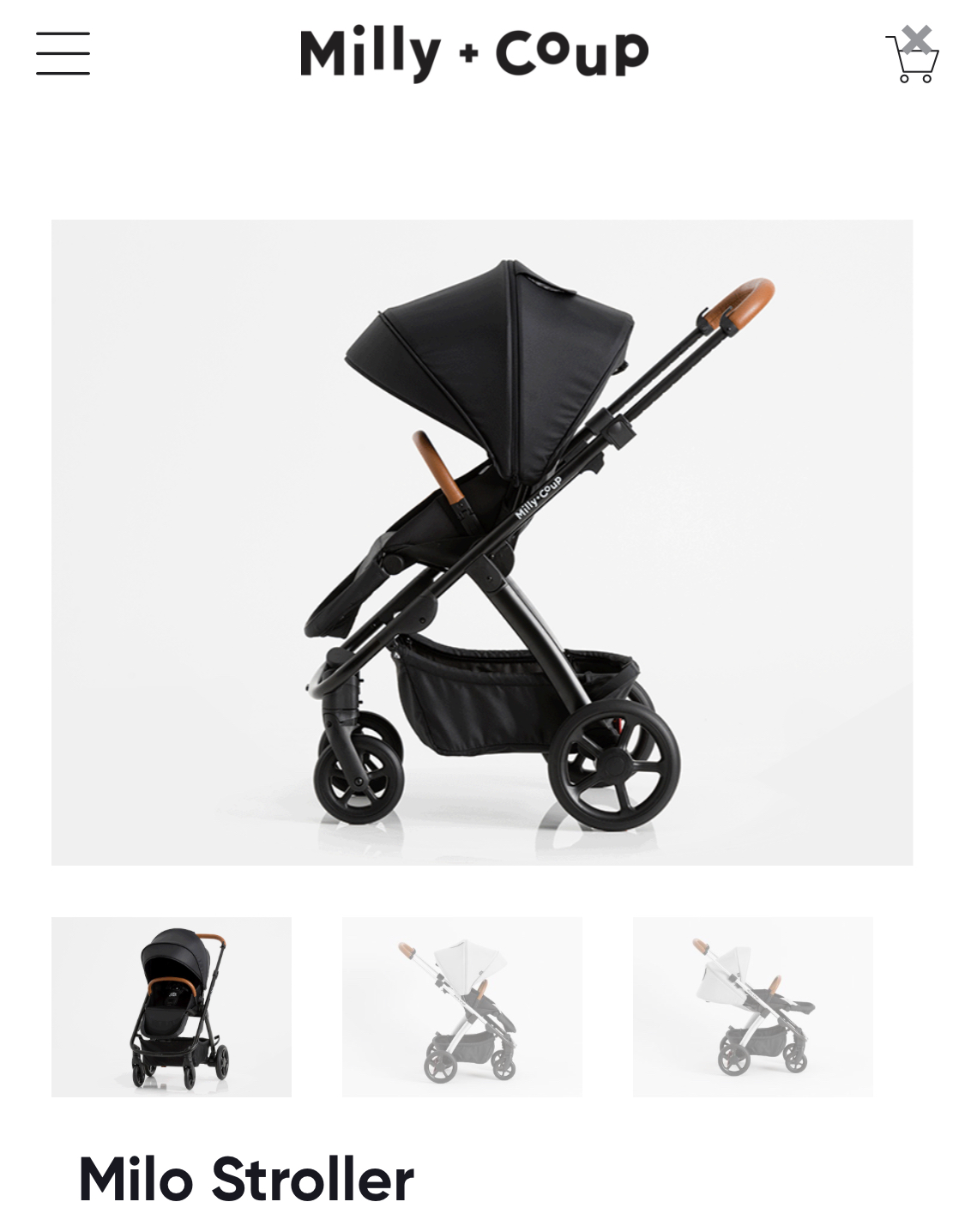 Milly + Coup Milo Stroller