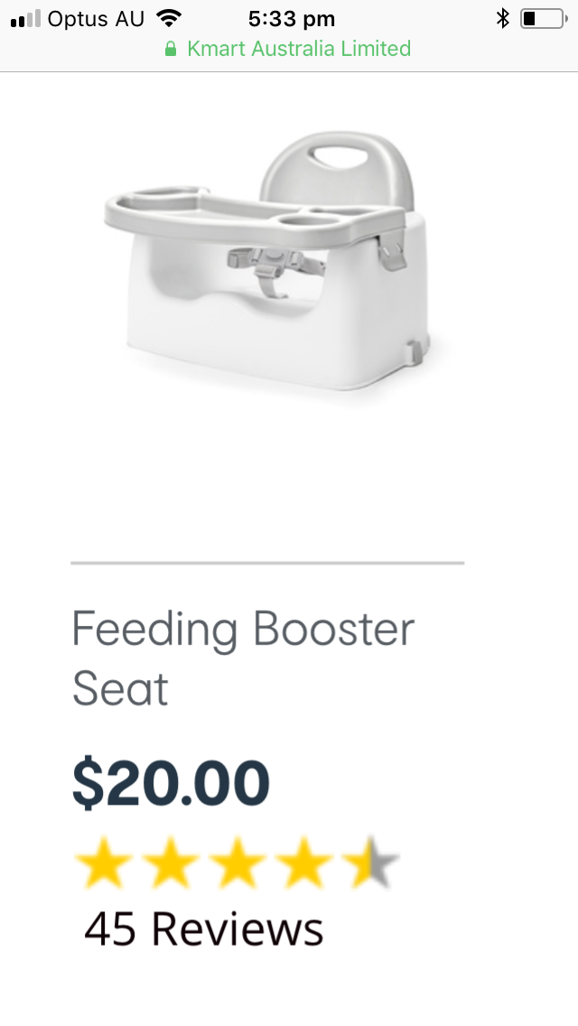 Feeding Booster Seat