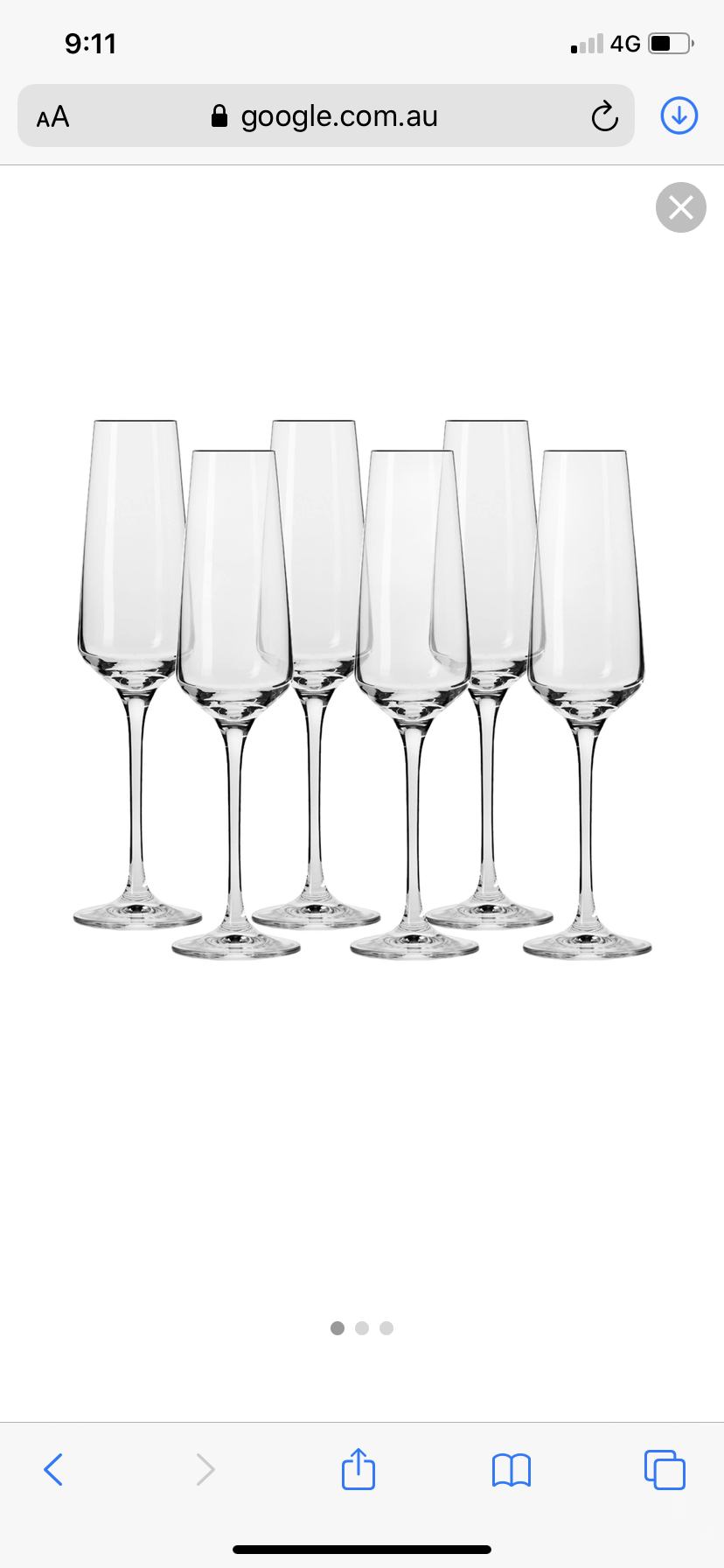 Champagne flutes