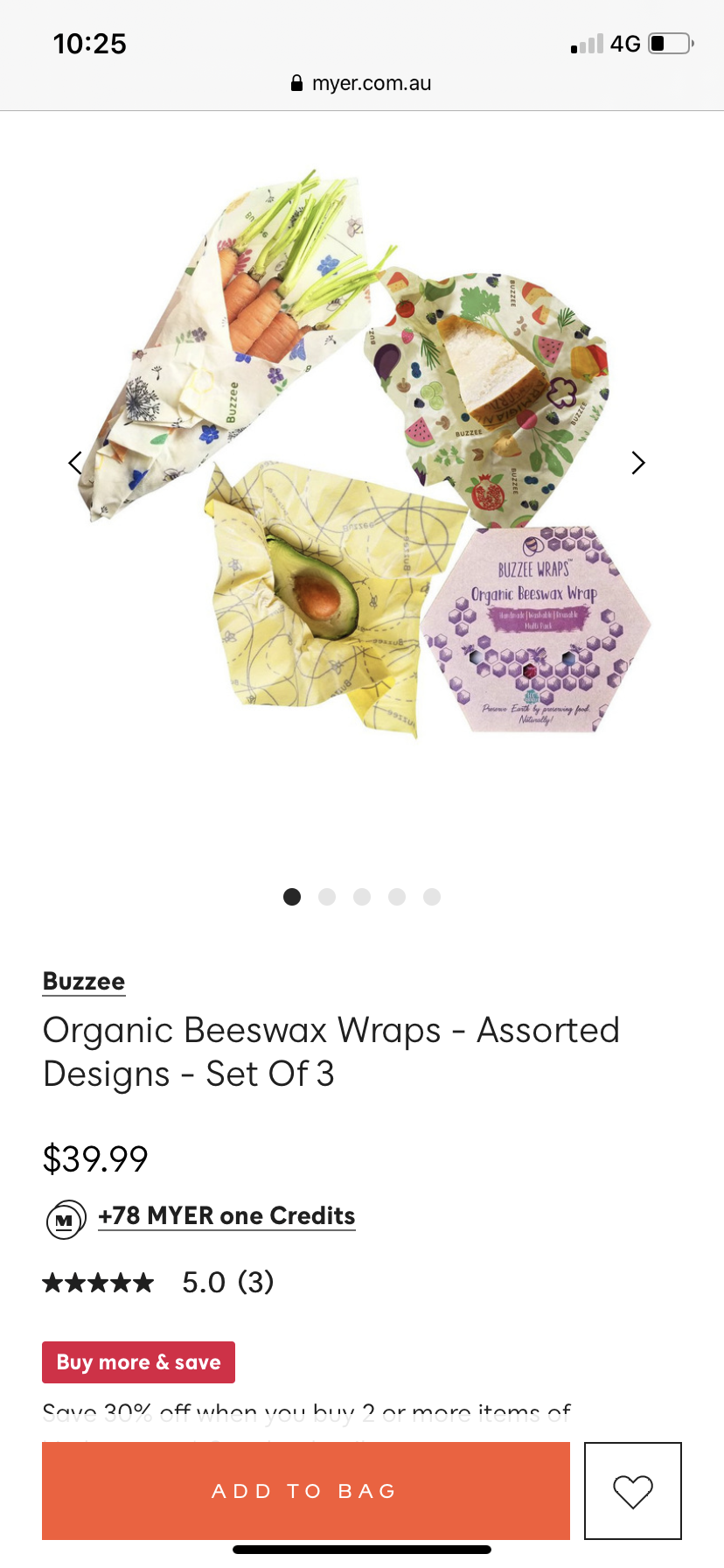 Beeswax wraps