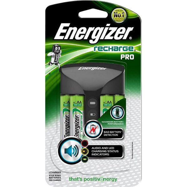 Energizer Recharge Pro Charger for AA and AAA Batteries
