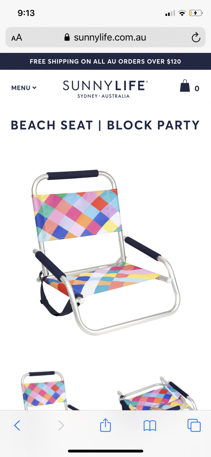Sunny Life Beach Chairs x 2
