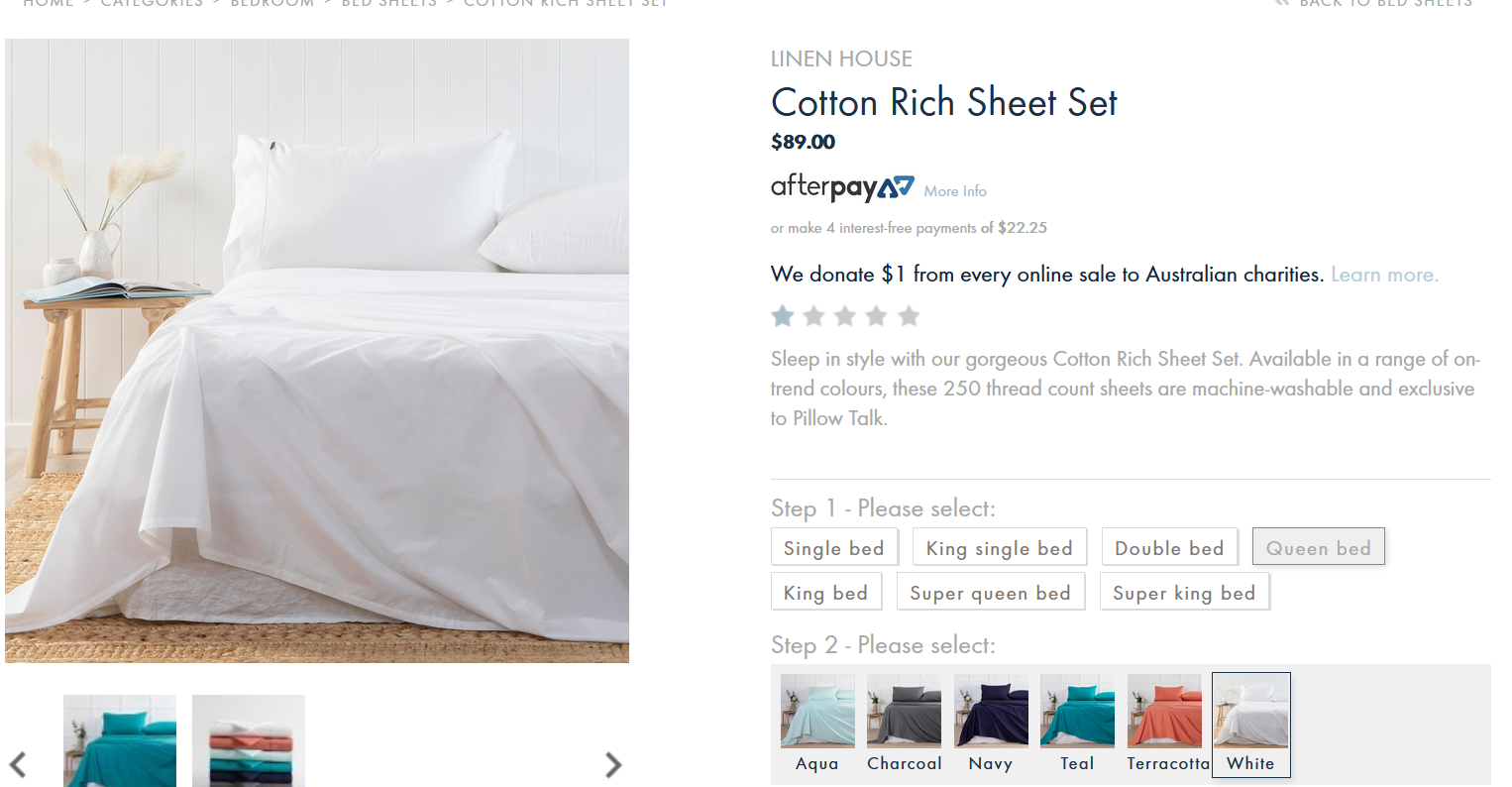 Sheet set